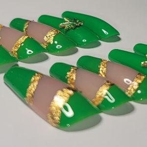 420! Gel Press on nails jelly nails